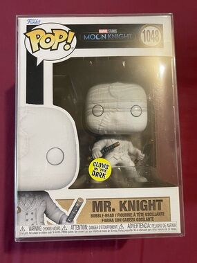 Funko Pop! Moon Knight Mr. Knight Glow-in-the-Dark Figure